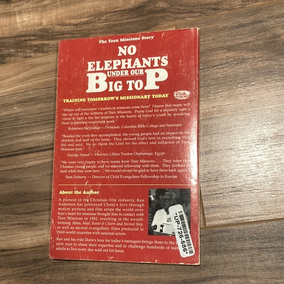 No Elephants under our Big Top ~ Ken Anderson - Picture 4 of 4